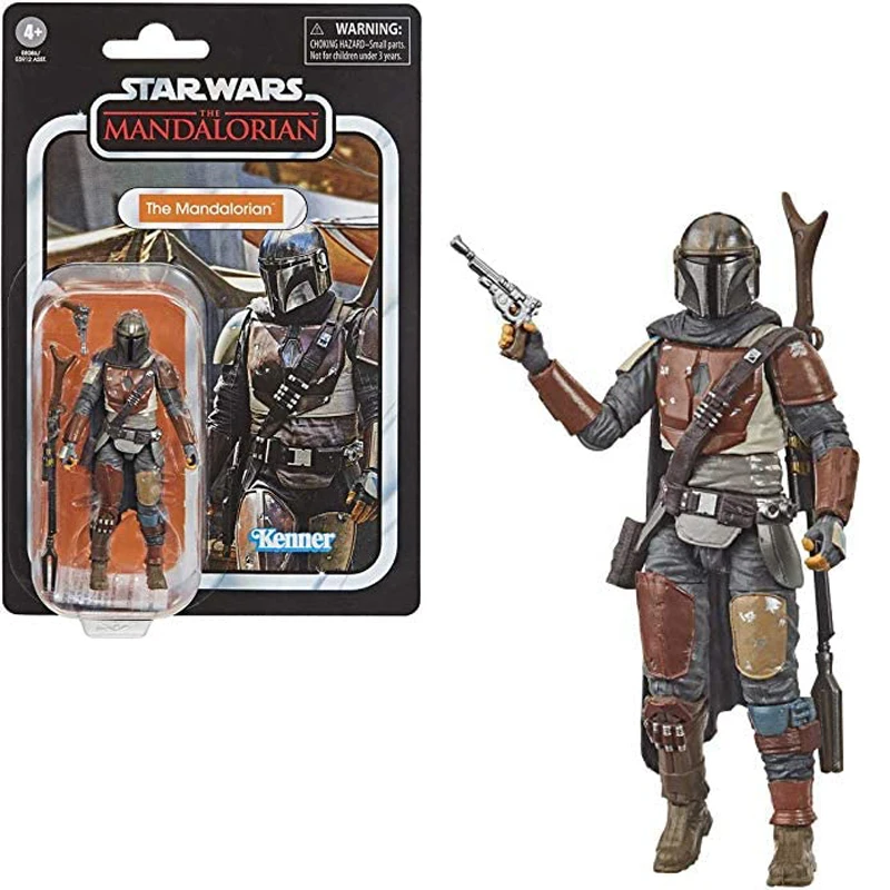 

3.75inch Hasbro starwars The Mandalorian anime action & toy figures model toys for children with box