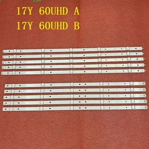 Светодиодная лента с подсветкой 10 шт.партия для SONY KD-60X690E, KD-60X695E, 17Y, 60UHD, A, B, 5 светодиодный, 170209, 170309, SVG600A36-A, B, S600DUC-1, KCL60