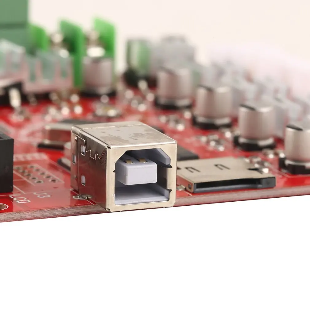 ANET V1.7 3d принтер материнская плата Reprap Ramps1.4 12 В ЖК-Плата управления с USB разъемом для A2 A6 A8 3D настольный принтер