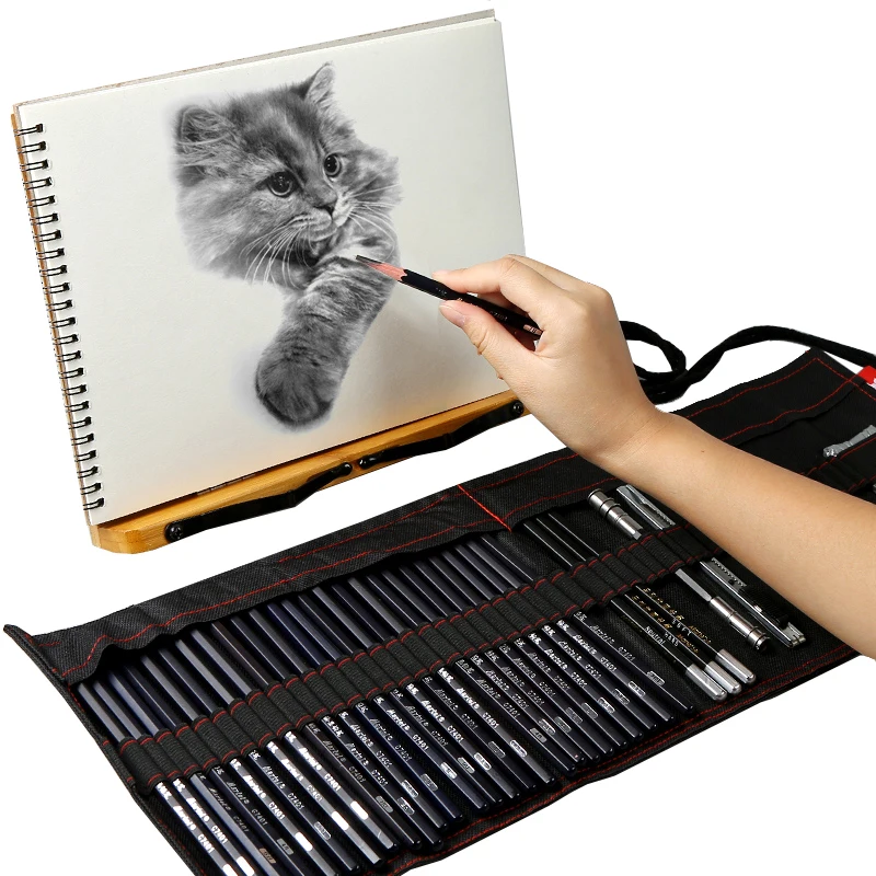 Drawing Set Sketch Pencil Pen Beginner Student Professional Full of Art Supplies | Канцтовары для офиса и дома