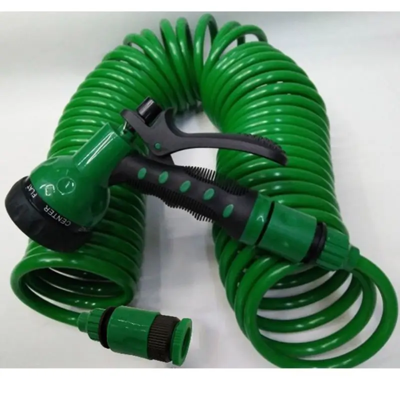 

Garden Watering Spray with 10m Telescopic Spring Hose Pipe Irrigation Car Washer Dropshipping