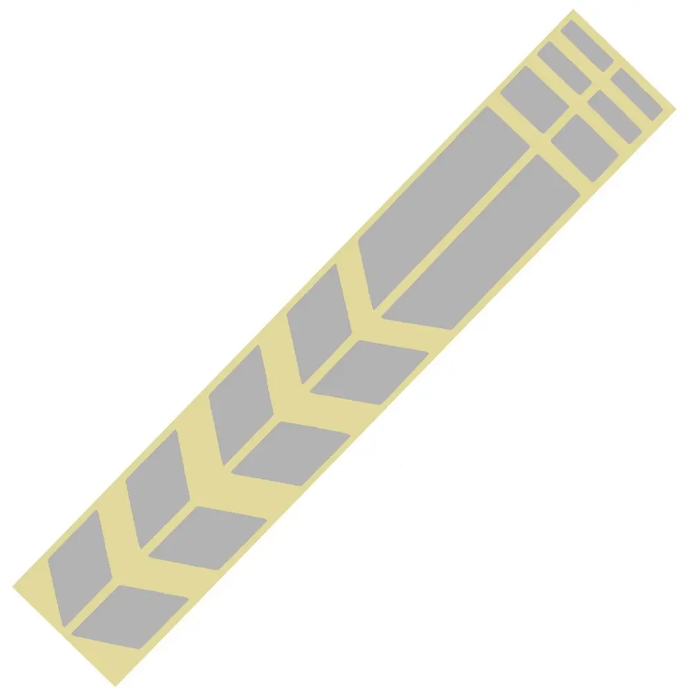

Motorcycle Reflective Arrow Line Warning Stickers Motorcycle Fender Stickers Decorative Stickers Motorcycle Accessories