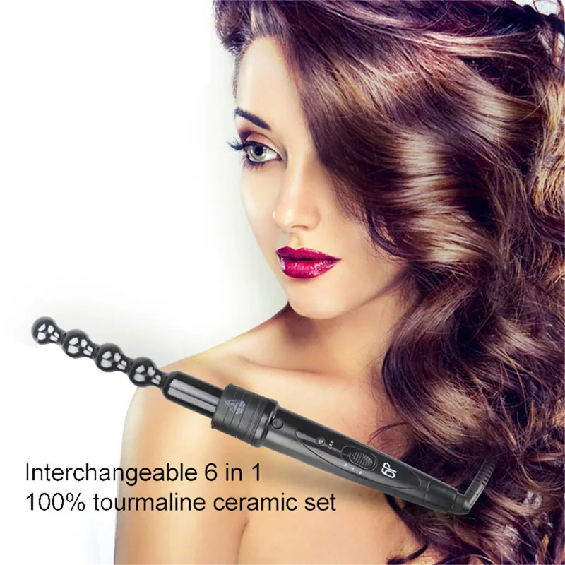 

Multifunctional Hair Steam Styler LED Temperature Display Brush