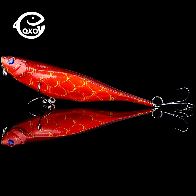 

QXO Whopper Plopper Jerkbait For Lure Wobbler River Winter Fishing Sea Popper Goods For Fishing Hard Jigging Lure Minnow