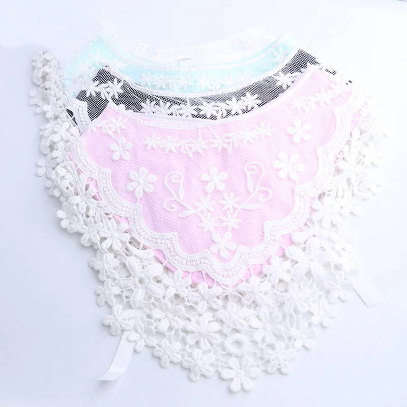 

Baby Bibs Burp Waterproof Sailva Towels 100% Cotton Lace Bib Lovely Cute Bib Infant Saliva Towels Toddler Baby Eating Accessory