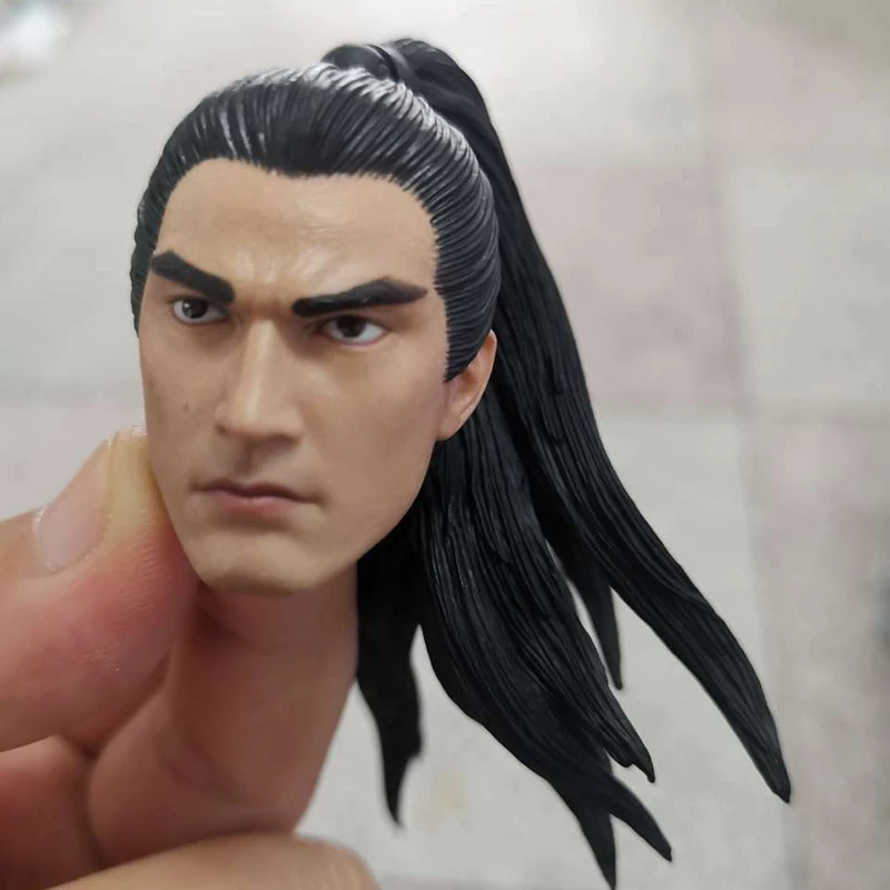 Sub Dragon 1/6 Китайский древний Чжао Юнь спокойный модельмен резьба по голове F 12