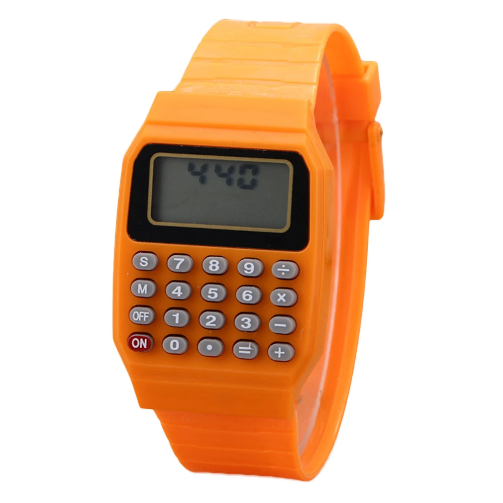 Children Digital Square Wrist Watch Mini Portable Calculator Exam Tool Kids Gift | Компьютеры и офис