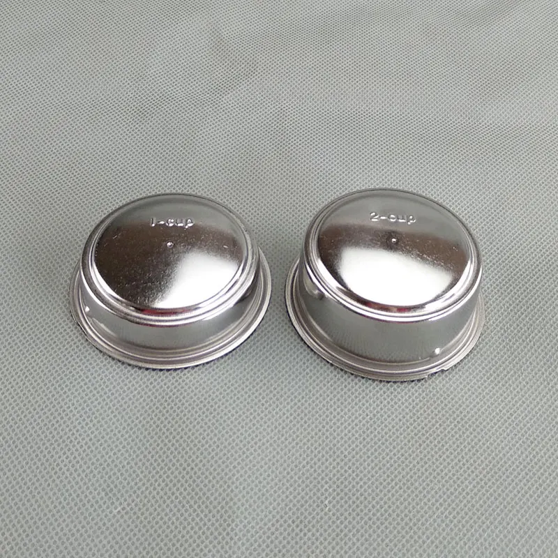 

51mm Italian coffee machine accessories pressure cup filter with black ring removable powder cup powder bowl basket