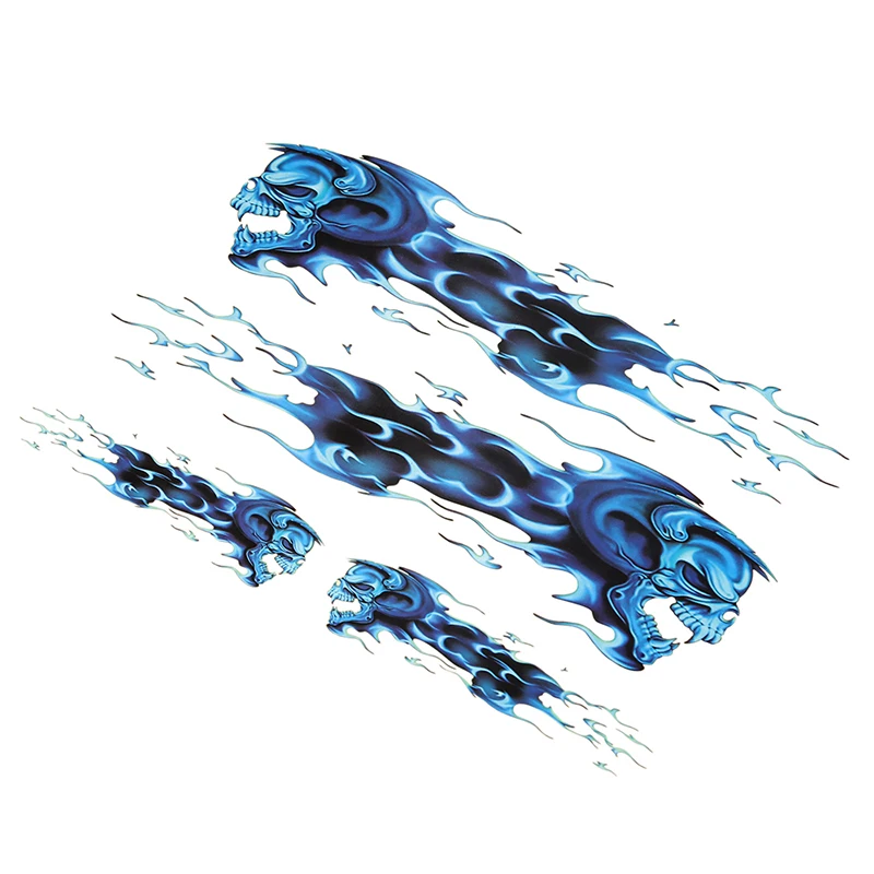 Виниловая наклейка на голову волка забавная самоклеящаяся для мотоцикла