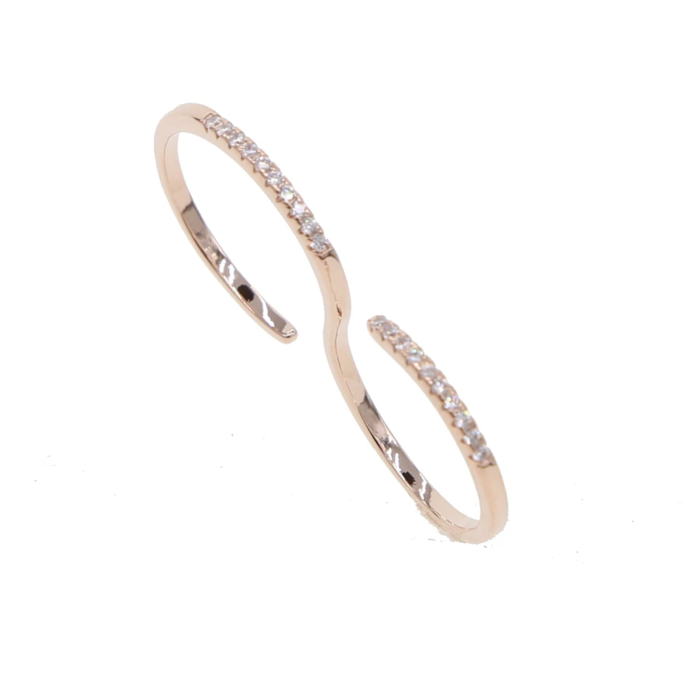 Новые открытые Регулируемые кольца с буквой S роскошные ювелирные изделия для