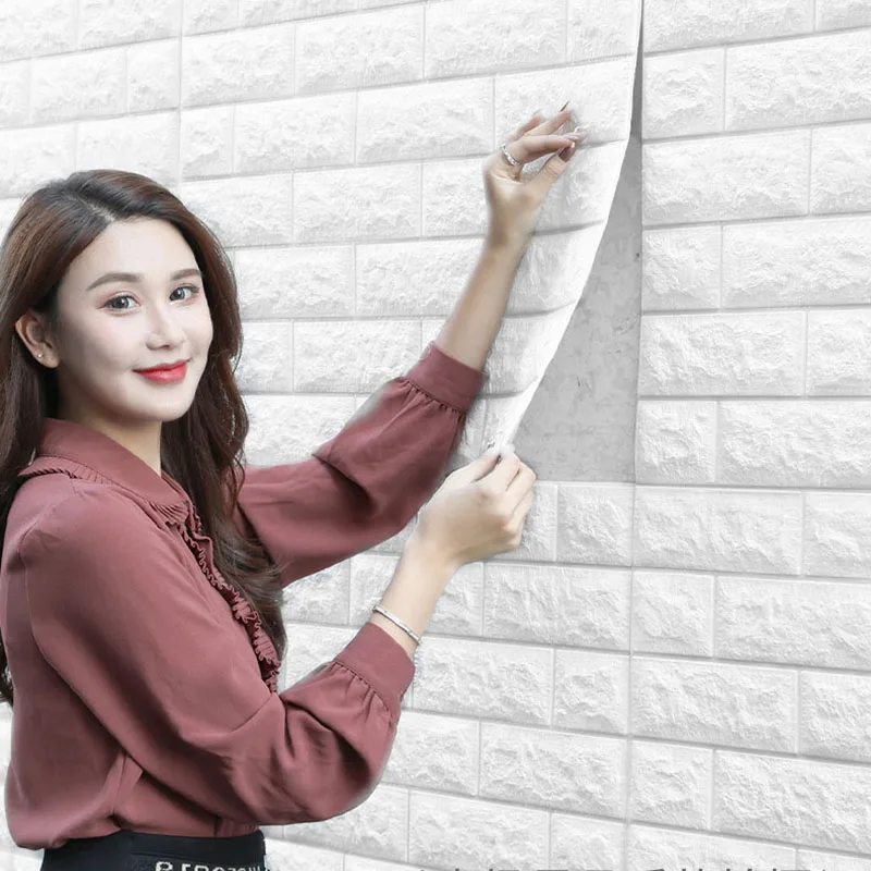 3d Наклейка на стену для гостиной спальни теплые самоклеящиеся обои водостойкая