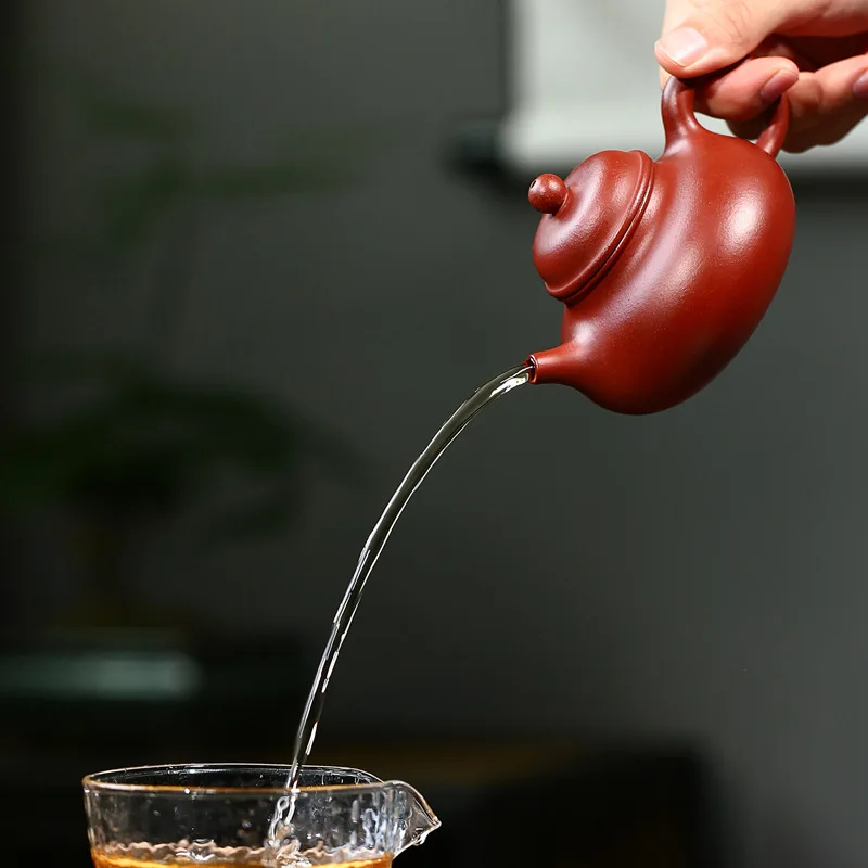 

Authentic Yixing Teapot Mud Dahongpao All Handmade Kung Fu Kettle Creative Teaware Send Gift Box