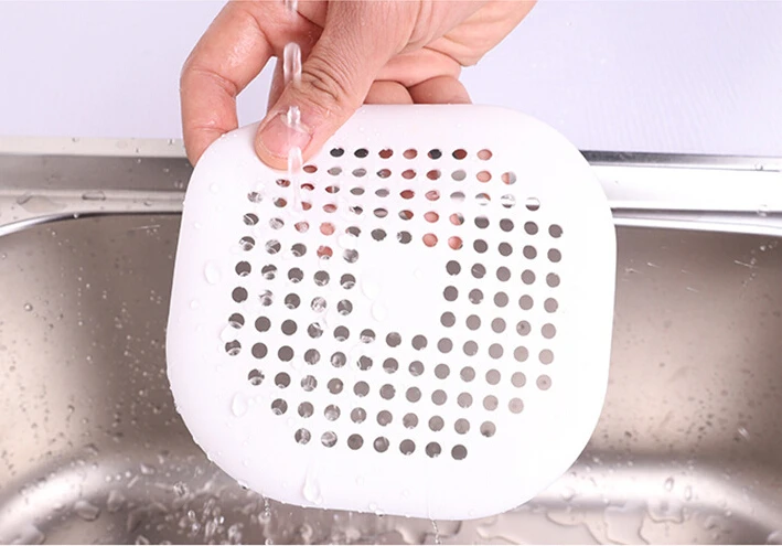 С креативным приманок Силиконовые Раковина сливная система Душ пол ванной