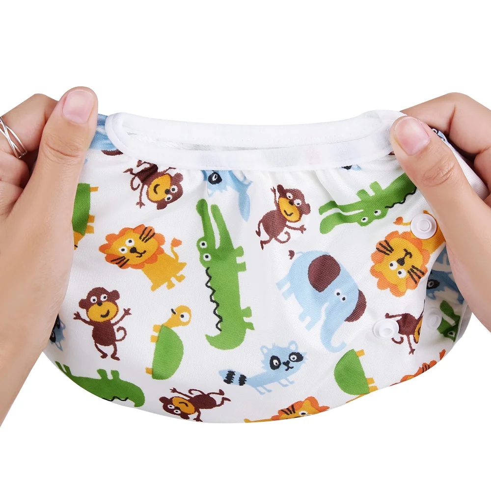 Моющиеся Детские многоразовые подгузники вставляемые тканевые тренировочные