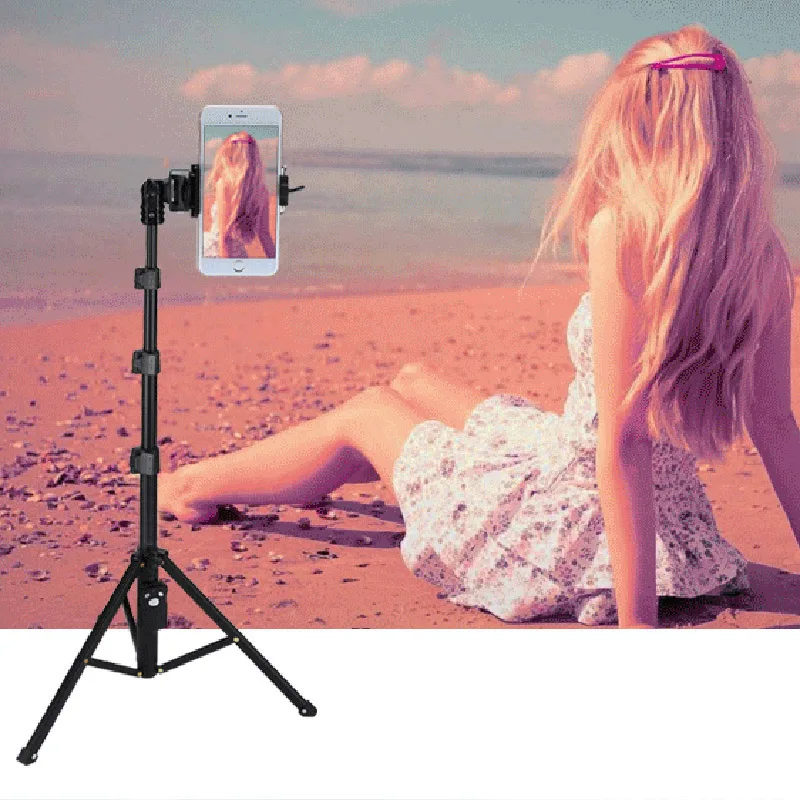 

Self-timer and Tripod Integrated Portable Integrated Professional Bluetooth Remote Control Universal Mobile Phone Tripod VDX99