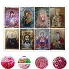 Алмазная 5D Вышивка с кристаллами, картина для вышивки крестиком, для православной церкви, для изготовителя, Рождественский подарок zx, 2020