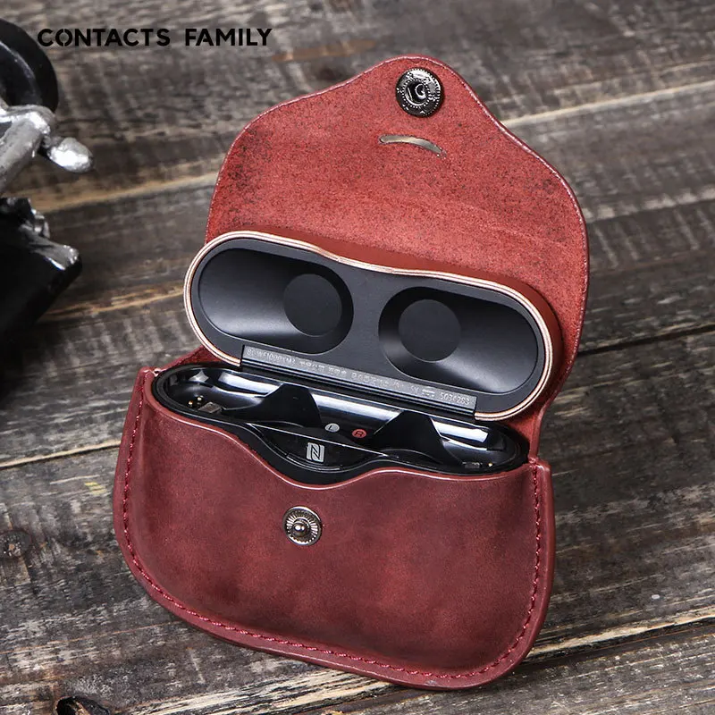 Защитный чехол Funshion Lab для sony кожаный беспроводных наушников с чехлом на