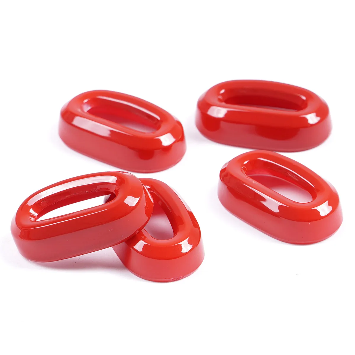 

Car Styling Air Outlet Adjusting Rod Cover Decorate Casing Caps For Mercedes-Benz A-Class B-Class GLA/GLB/CLA ABS Red Sport