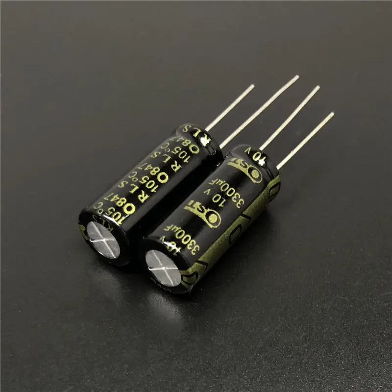 10 шт. 3300 мкФ 10В OST RLS 10х25 мм долгий срок службы Низкий ESR 10V3300uF материнская плата