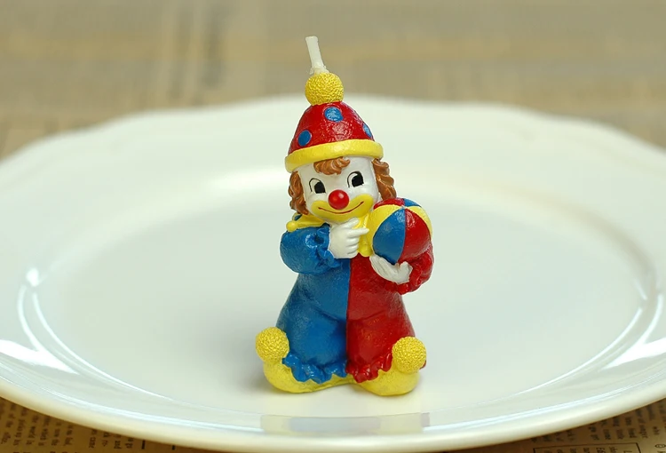 Милый клоун для маленьких мальчиков Вечерние крещения Подарок на день рождения