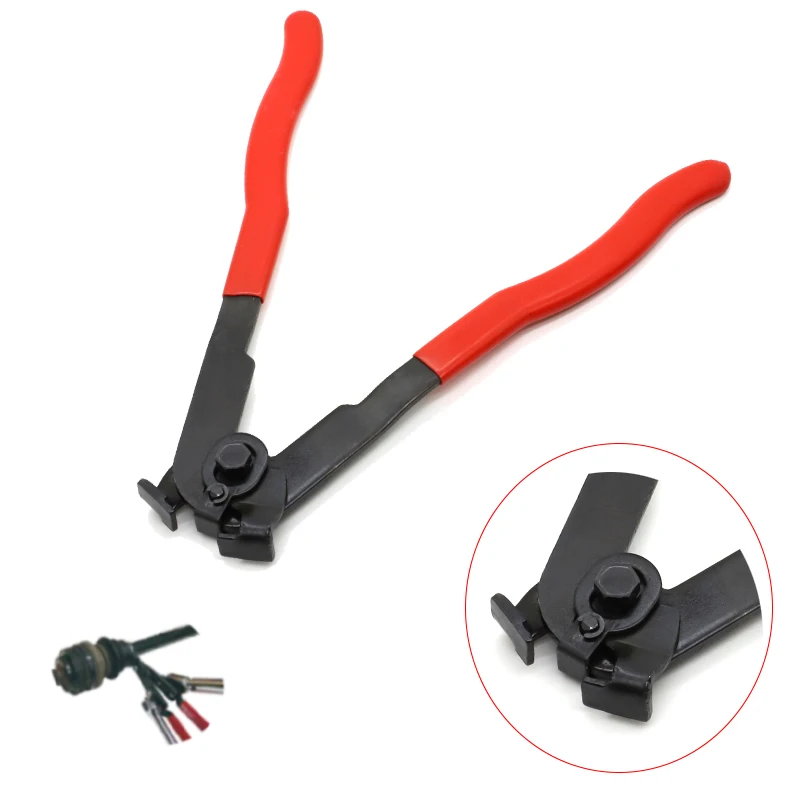 

CV Joint Boot Clamp Pliers Ear Type Hose Car Repairs Install Tool Removal Ball Cage Auto Vehicle for Fuel Filters Waterpumps