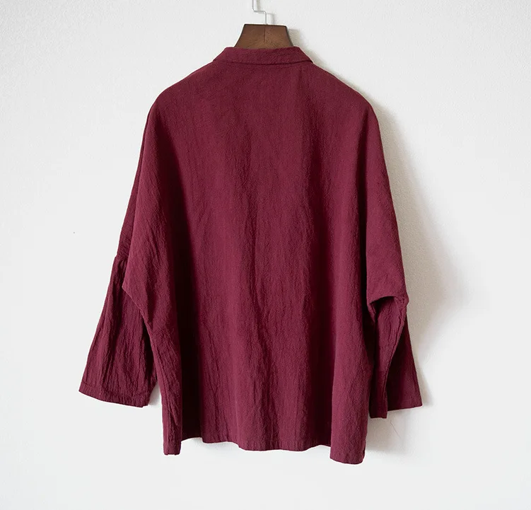 Оригинальный дизайн женские блузки хлопок и лен удобная куртка для отдыха Питер