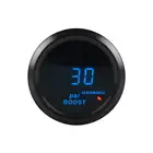 Многофункциональный вакуумный светодиодный индикатор наддува, 2 дюйма, 52 мм, 12 В, Аксессуары для автомобилей