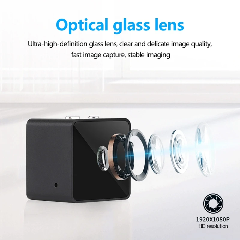 

A8 Camera Home Magnetic HD 1080 Wide-Angle Sports Camera Infrared Matte Anti-Theft Camera Children'S Camera