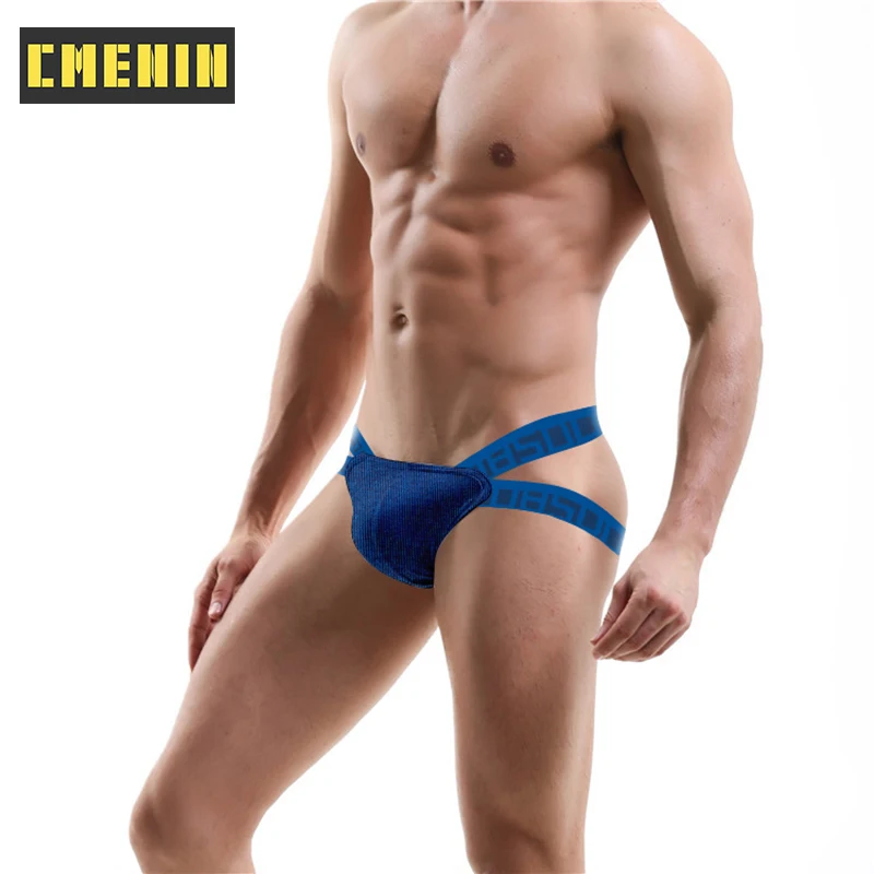 

Cotton Comfortable Gay Sexy Underwear Man Jockstrap Underpants Hot Stringi Men's Thong And G String Men Panties Lingerie BS3126