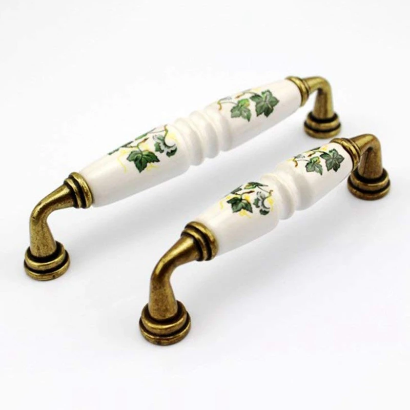 Ручка шкафа мебель ручка бар ручки дверная кухонные керамическая ящика 128