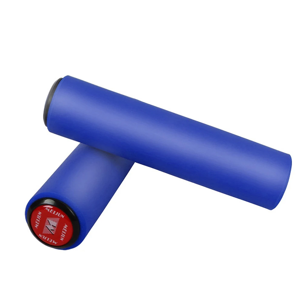 

2pcs Soft Bicycle Handle Bar Grips Cycling Bike Grips Silicone Anti-slip Handlebar Anti-skid shock-absorbing