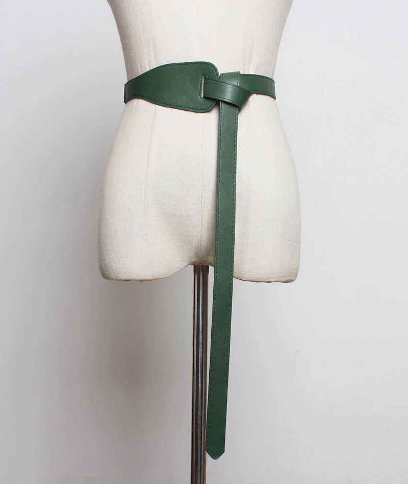 

Women's runway fashion pu leather Cummerbunds female Dress Corsets Waistband Belts decoration wide belt R3280