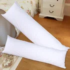 Длинная Подушка, внутренняя белая подушка для тела, аниме Прямоугольная подушка для сна, домашняя спальня, белые постельные принадлежности 150x50 см