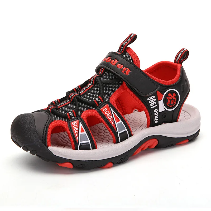 2021 летние сандалии для мальчиков модные повседневные детская обувь