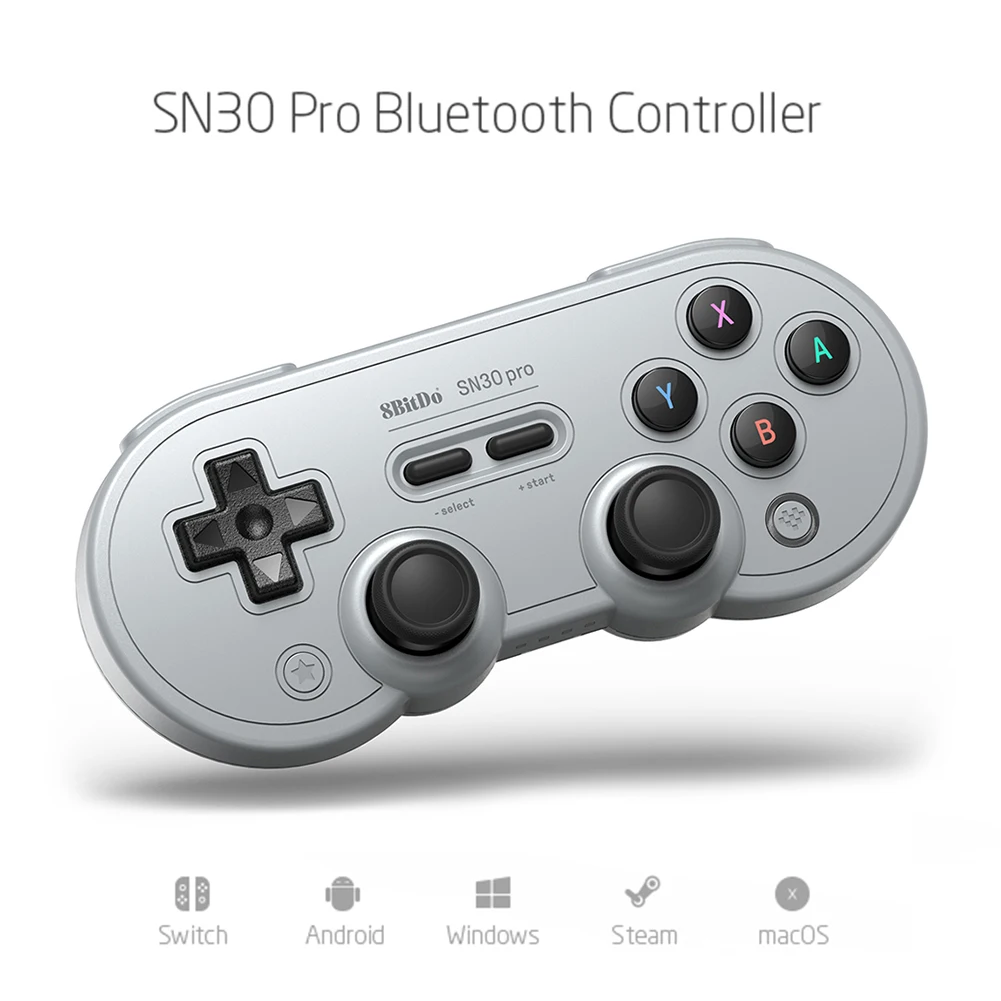 

New Wired Vibration Gamepad Joystick 8bitdo SN30 Pro Wireless Controller Vibration Rechargeable Bluetooth-compatible Joystick