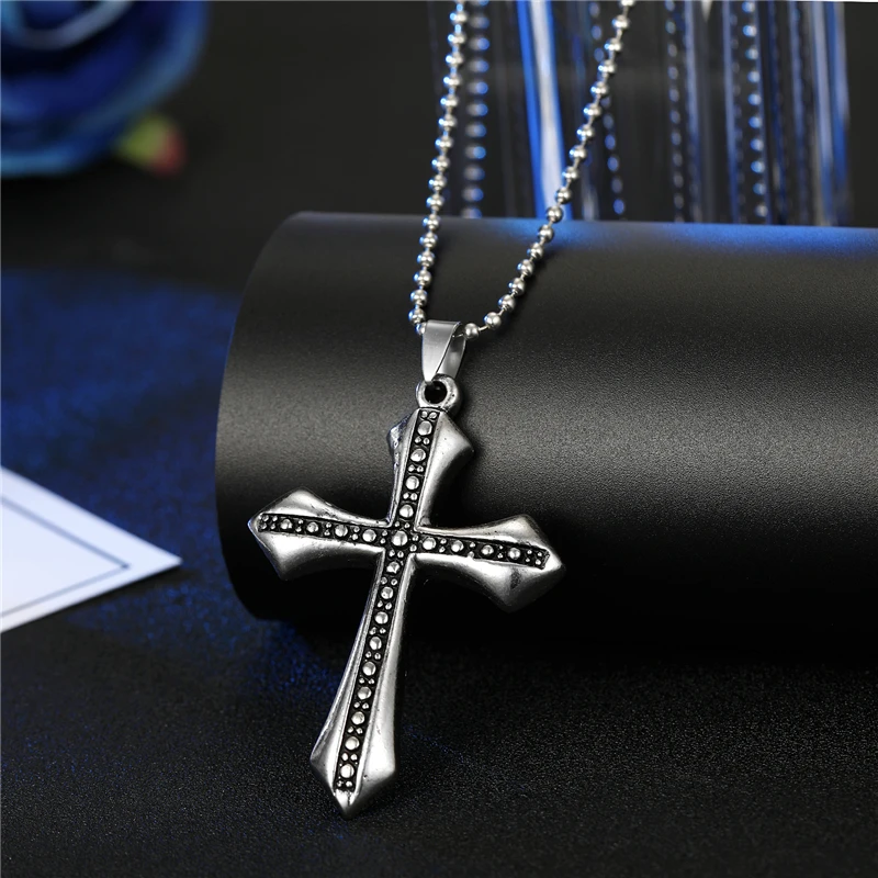 1PC Punk Bull Head Dragon Snake Skull Wing Beads Chains Necklaces Women Men Jewelry Fashion Animal Cross Pendant Necklace N795 | Украшения