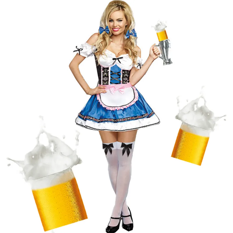 Женский костюм на маскарад карнавал вечеринку Октоберфест | Тематическая одежда