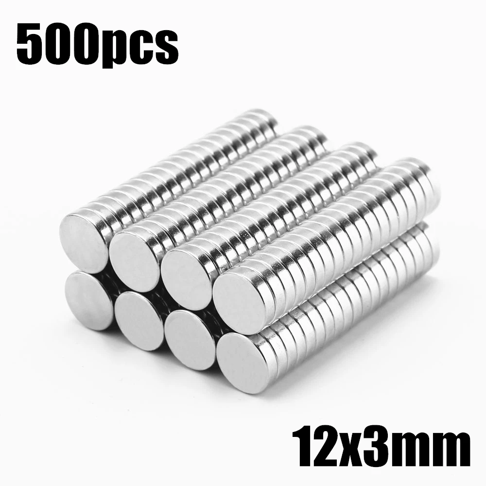 500 шт. неодимовые магниты NdFeB диаметр 12 мм x 3 мм|disc magnets|neodymium disc magnetsndfeb magnet |