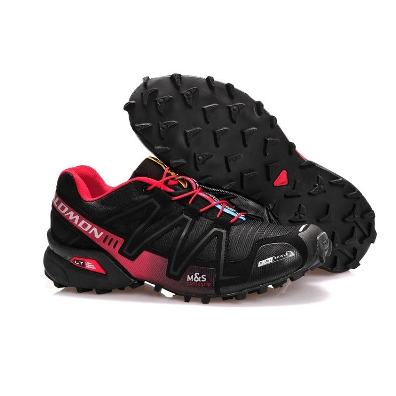 

New Speedcross 3 - Men Running Shoes Outdoor Black Red Blue Athelitic Walking Jogging Sports 40-46