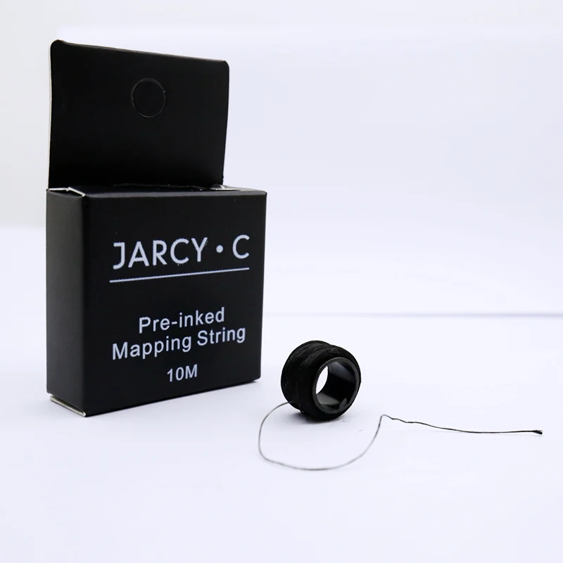 Microblading MAPPING STRING Pre-Inked брови маркер нить Татуировка брови точка 10 м Pre Inked mapping string Для татуировки и пму