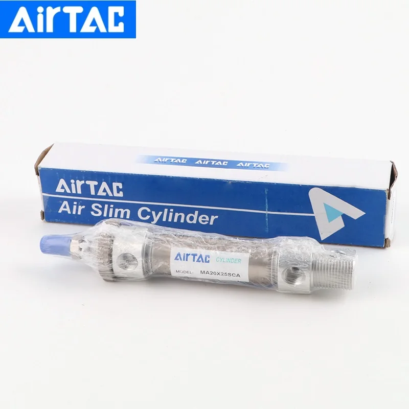 Пневматический мини-цилиндр Airtac из нержавеющей стали серии MA размер отверстия 40 -