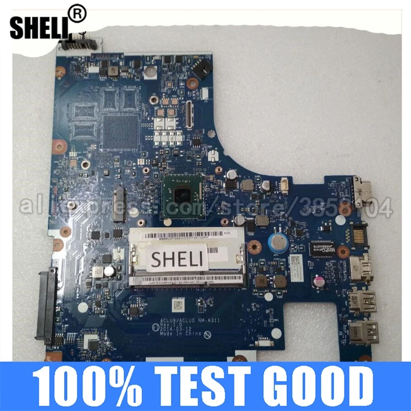 

SHELI для Lenovo G40-30 материнская плата с N2830 CPU ACLU9 ACLU0 NM-A311