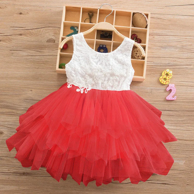 Baby Birthday Dress for Girls Cute Princess Dresses Kids Children Party 2021 Summer New 3 8 Years | Детская одежда и обувь