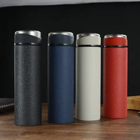 304 stainless steel thermos mug outdoor portable tea cup coffee mug thermos water bottle with tea separator