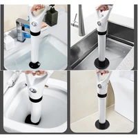 toilet dredge sewer household artifact wc pipeline blockage tool suction high pressure pneumatic one shot