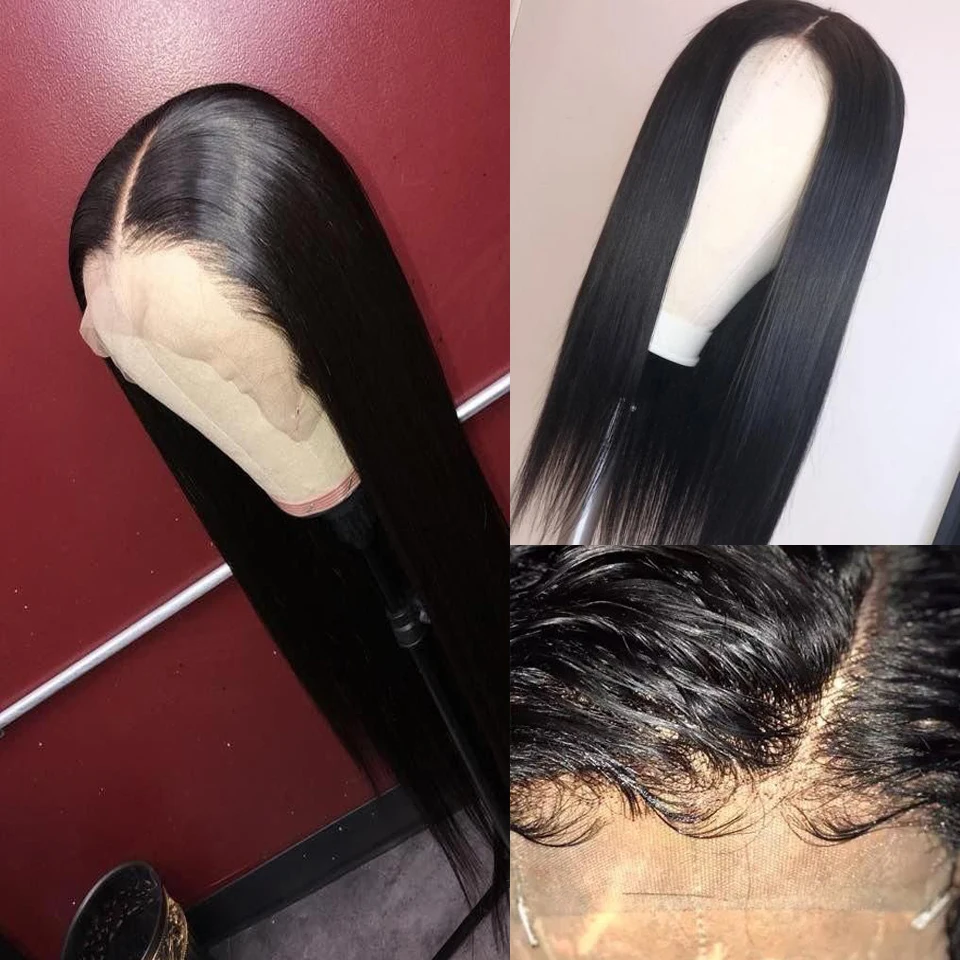 Прямые 180% бразильские волосы remy 360 фронтальный парик на шнурке предварительно выщипанные 360 человеческие волосы парики для женщин отбеленные узлы