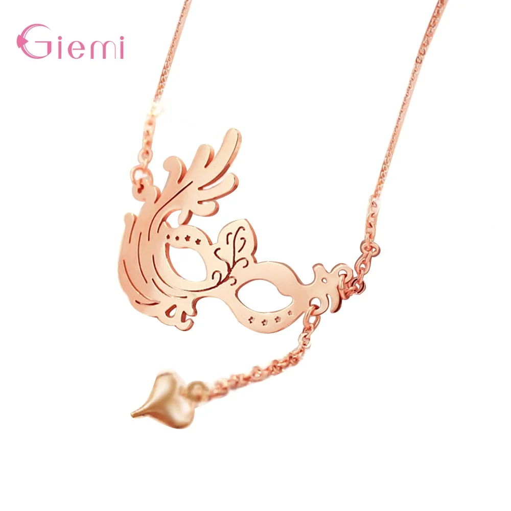 

Винтажное романтическое женское ожерелье, новая мода, стильный Шарм, маска, кулон, массивное ожерелье, подарок