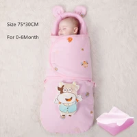 baby swaddle envelope for discharge newborns stroller cover baby bath towel cotton cocoon sleepsacks baby blanket summer 0 6m