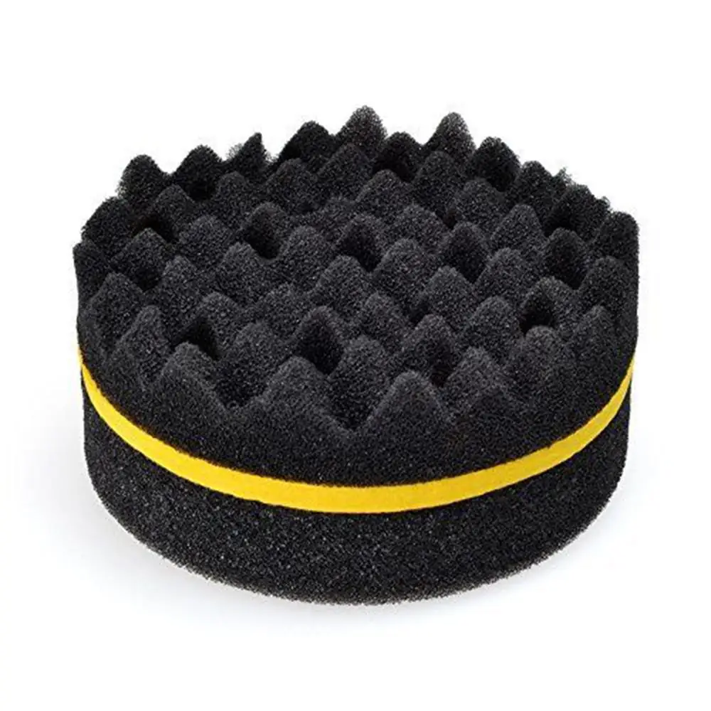 Салон Парикмахерская волна Двухсторонняя щетка для волос Губка дредов катушки