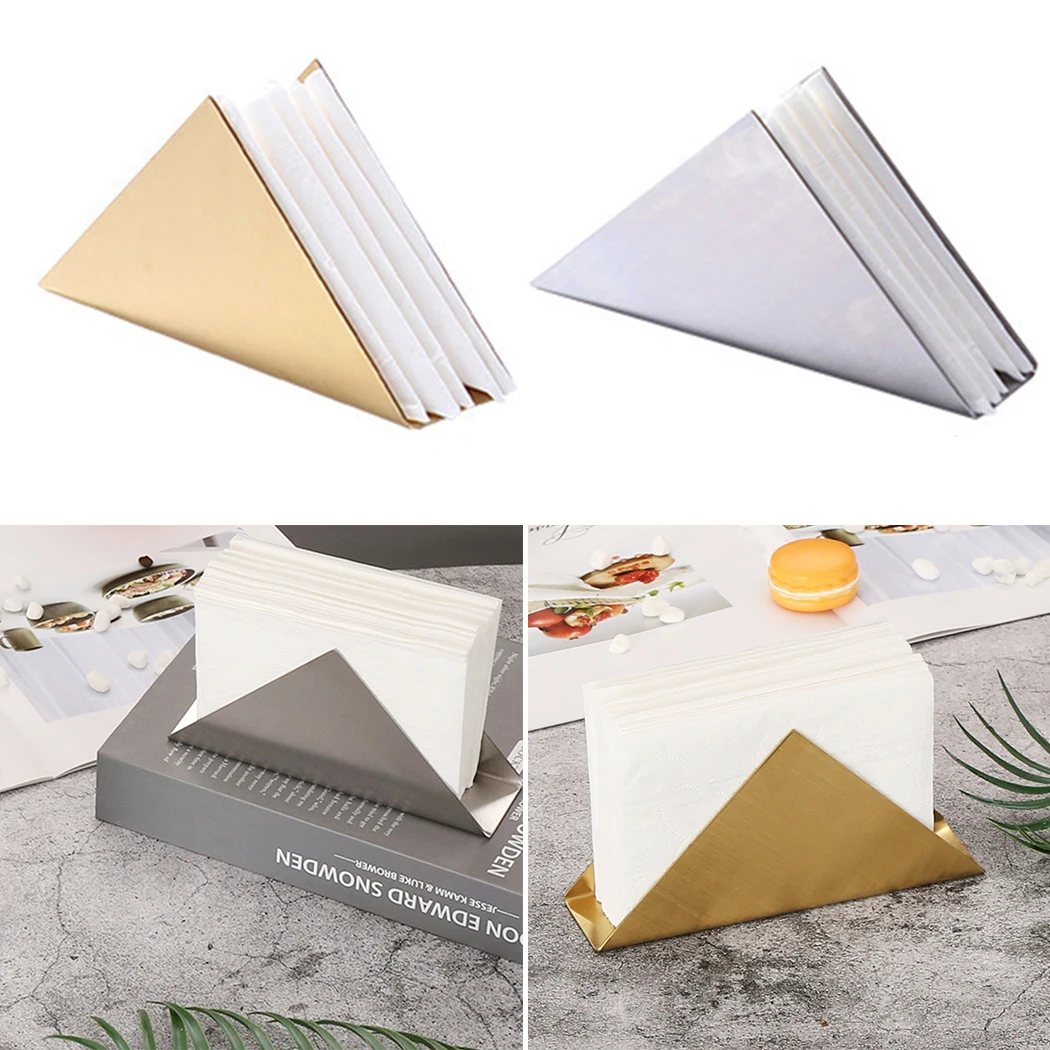 

Party Napkin Holder Restaurant Stainless Steel Wedding Accessory Decoration